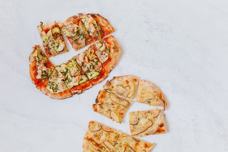 The Dewey Special pizza loaded with premium toppings